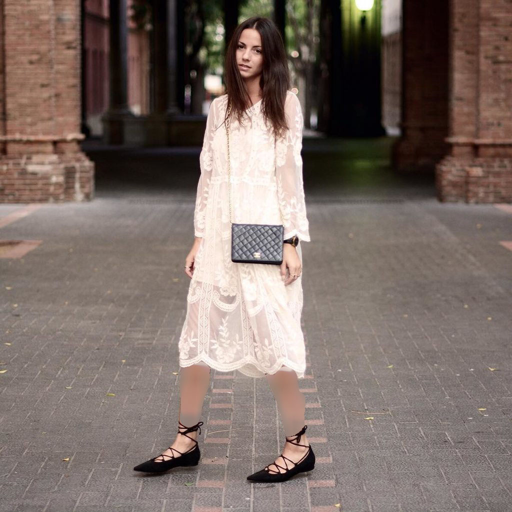 The Lace up flat trend Fashionmylegs The tights and hosiery blog