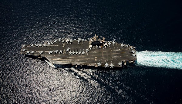 Estados Unidos despliega portaaviones nuclear en Florida en medio de crisis con Venezuela. Estados Unidos despliega portaaviones nuclear en Florida en medio de crisis con Venezuela.