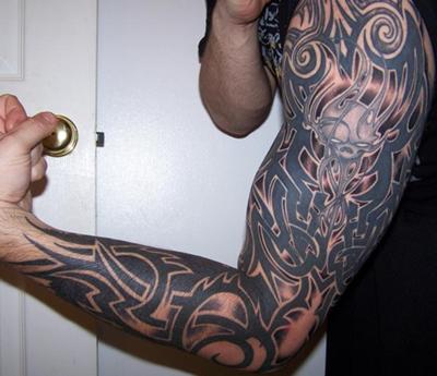 Arm Sleeve Tattoo Women 2