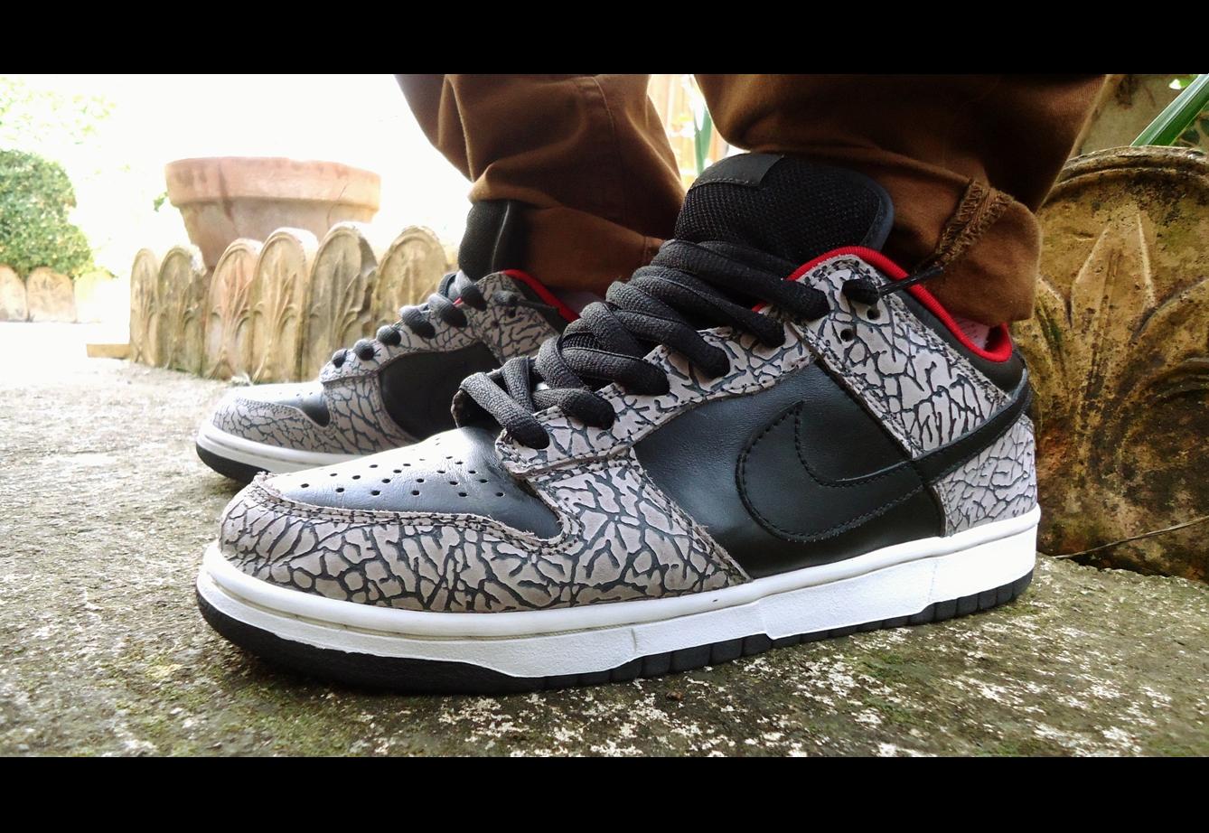 My Kicks Collection: Nike Dunk Low SB Supreme Black & White