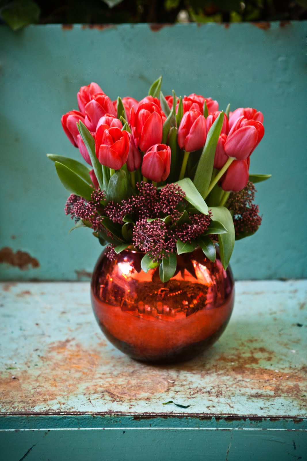 Como en casa en ningún sitio: Arreglos florales para la Navidad 2011