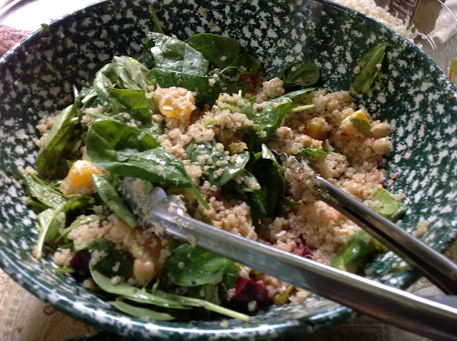Quinoa Spinach Salad