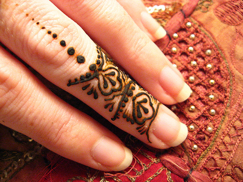 The Fashion Time: Simple Mehndi Designs For Fingers