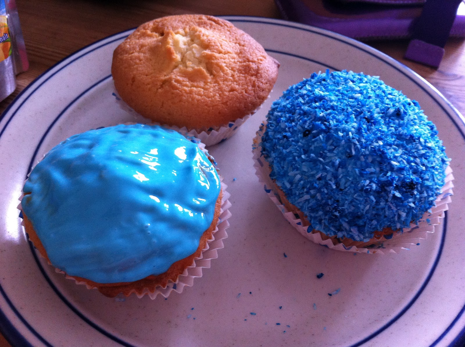 Julias Bunte Torten: Krümelmonster Cupcakes