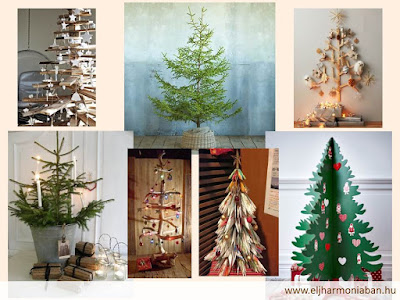 karácsonyfa, műfenyő, alternatív karácsonyfa, körenyezetbarát karácsonyfa