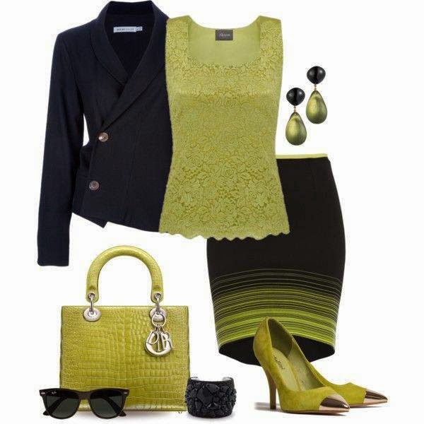 Green And Black Casual Outfit Set | Outfits