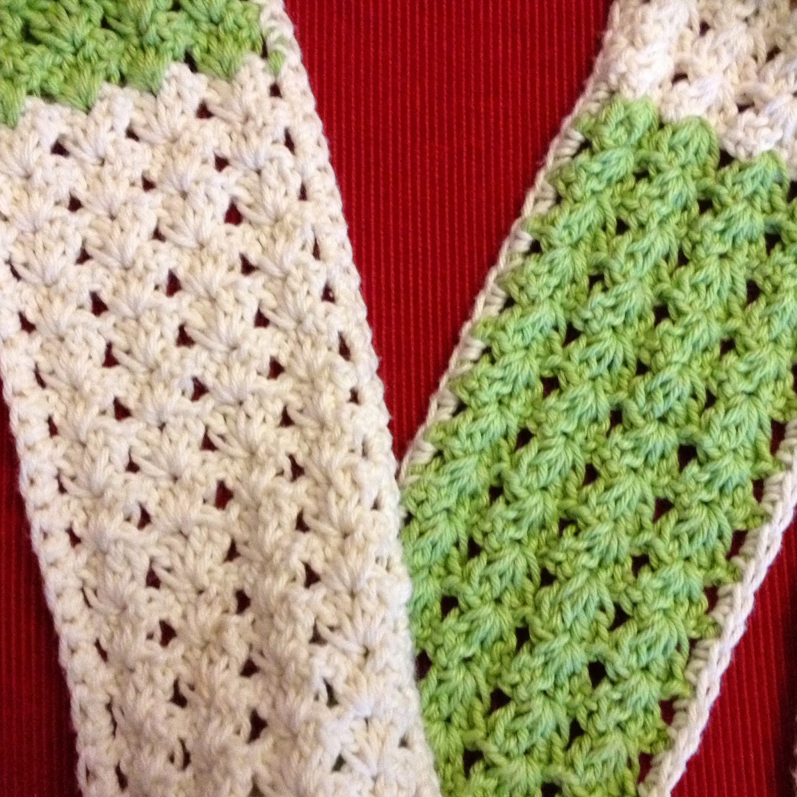 Created For You And Me Crochet shell patterned scarf for a toddler