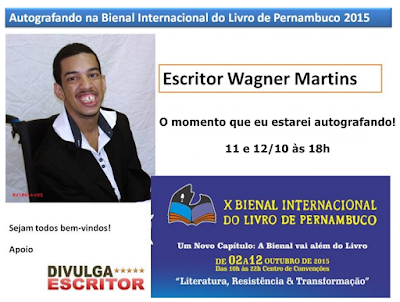 Bienal PE 2015 - Wagner Martins - Entrevistado