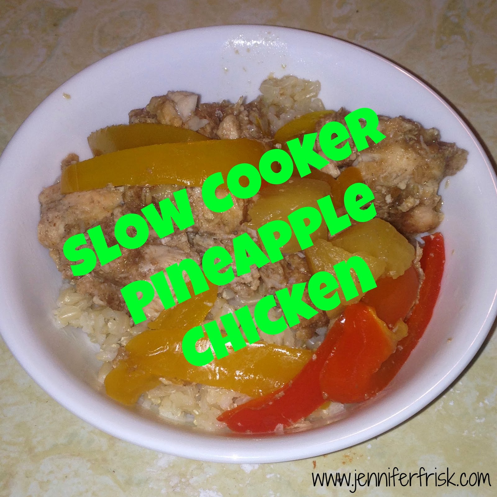 Slow Cooker Pineapple Chicken