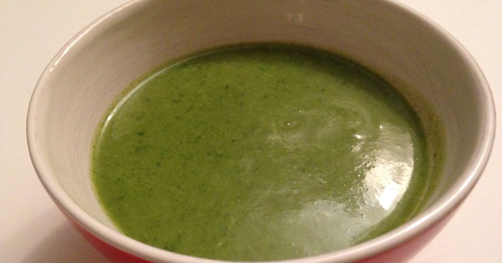 Soupe aux courgettes et aux blettes