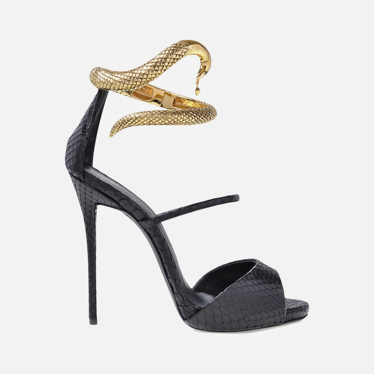 snake heels by giuseppe zanotti