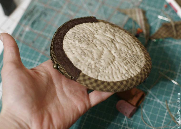 Sew Japanese Coin holders. Quilting and patchwork. DIY step-by-step tutorial. Шьём японскую монетницу. Мастер-класс.