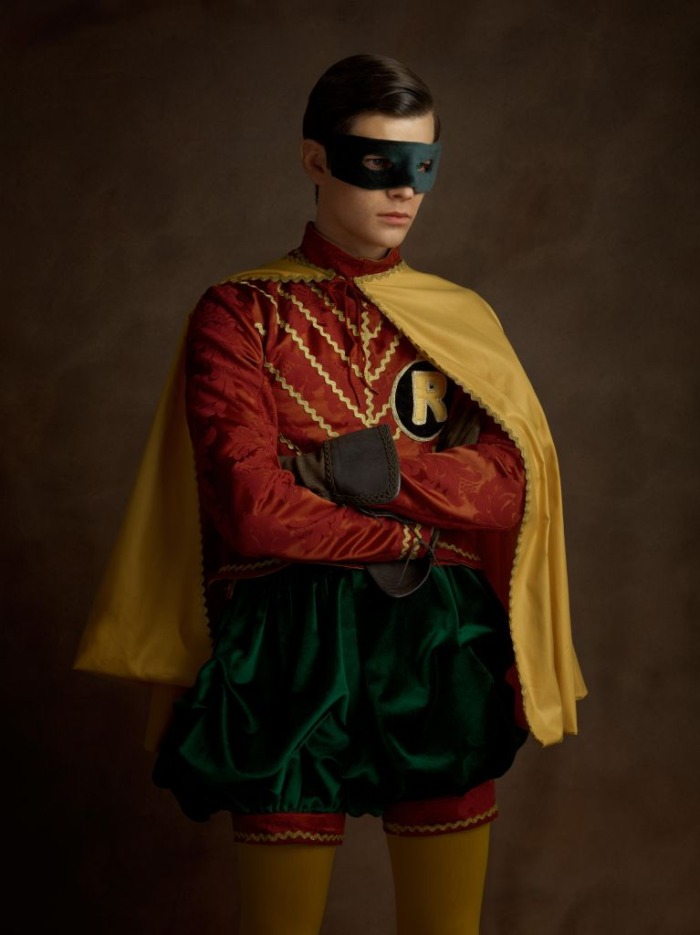 Супергерои во Фламандском стиле. Sacha Goldberger (фотограф)