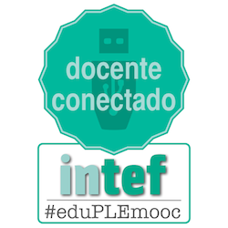 emblema #eduplemooc docente conectado