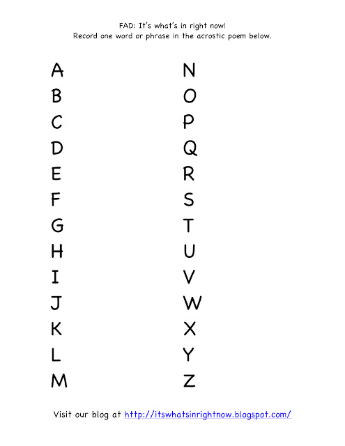 FAD: Model Lessons and Handouts of Key Strategies