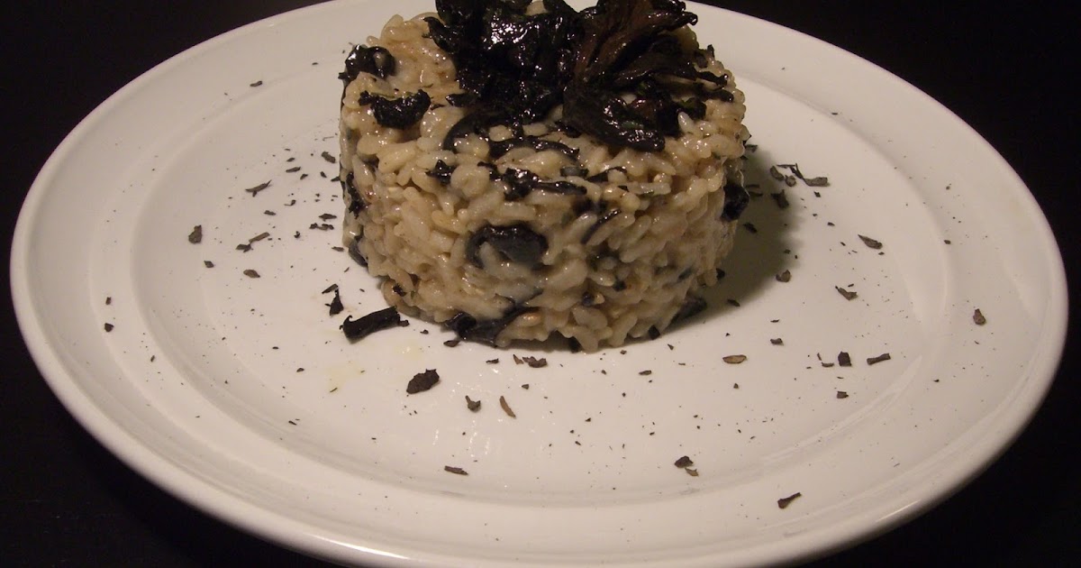 Cucinare, assaporare, bere e dintorni Risotto con trombette dei morti