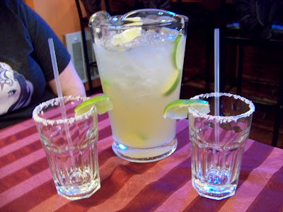 Another picture of the margaritas at Cascada Mexican Restaurant in Beacon, NY