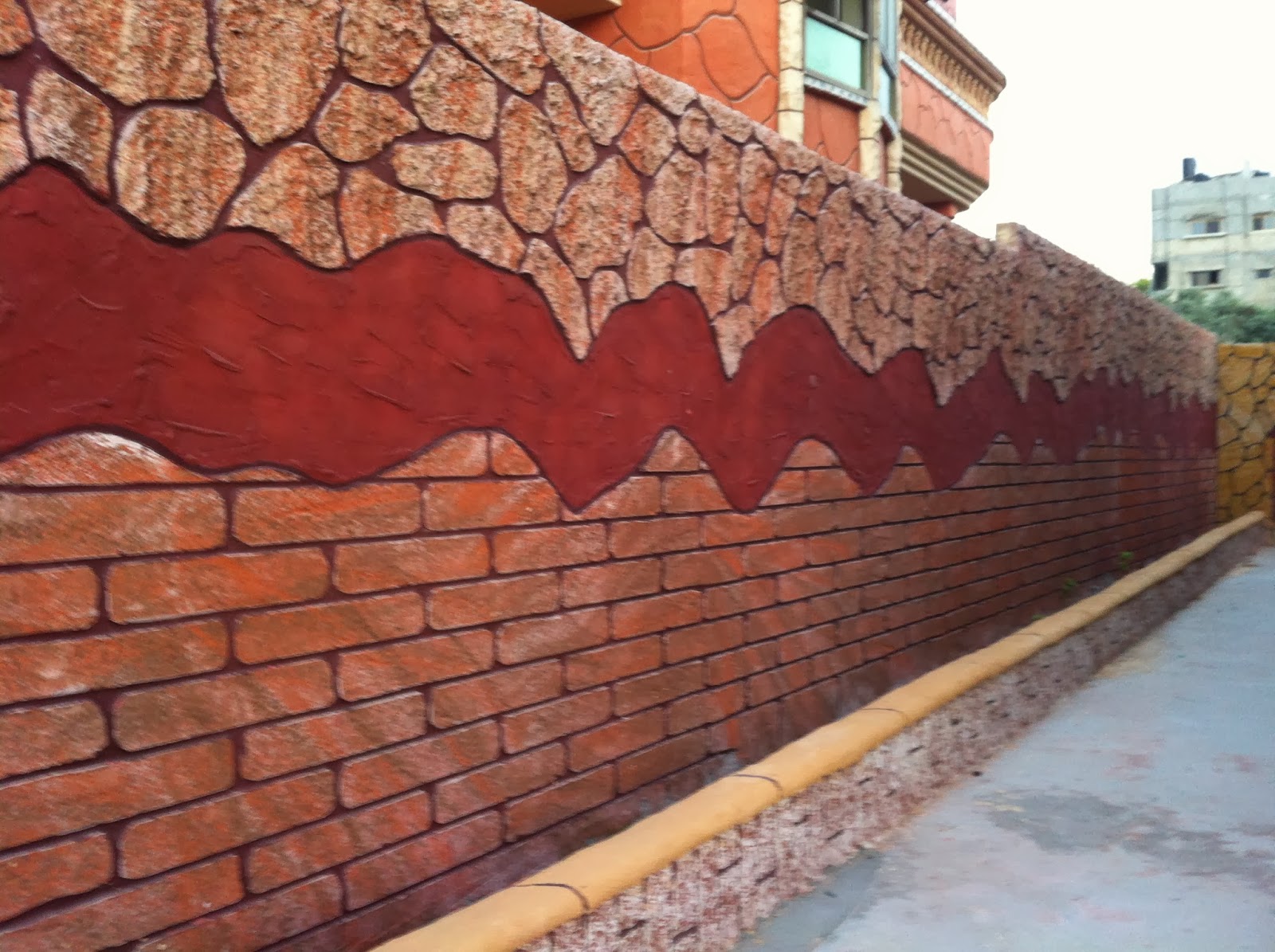 Drawing on the walls