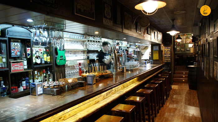 Barra Fogg Bar en Madrid
