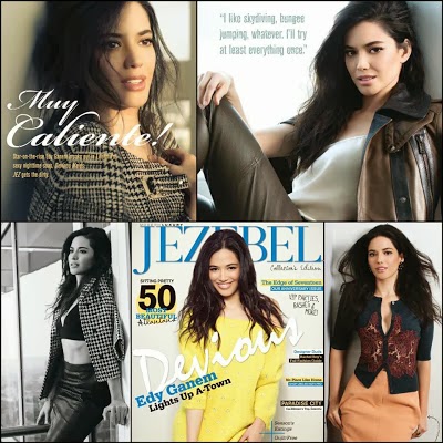 KATCHING MY I: Devious Maids Edy Ganem's first Front cover is for