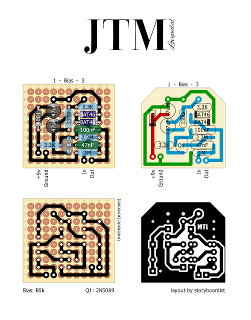 Perf and PCB Effects Layouts: Lovepedal JTM