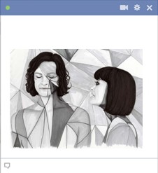 Gotye feat. Kimbra emoticon for facebook chat