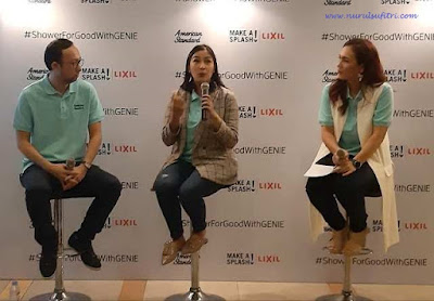 mandi bersih segar dan menyenangkan bersama genie hand shower dari american standard lixil water technology nurul sufitri mom lifestyle blogger health review