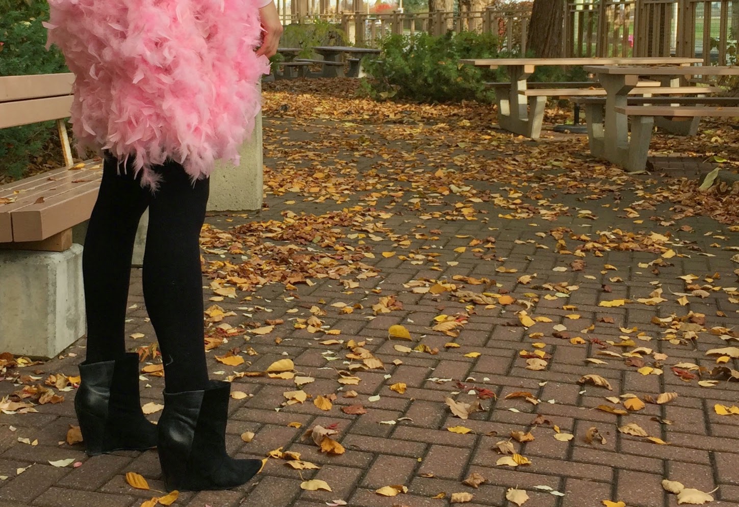 DIY Pink Flamingo Halloween Costume | A.Co est. 1984