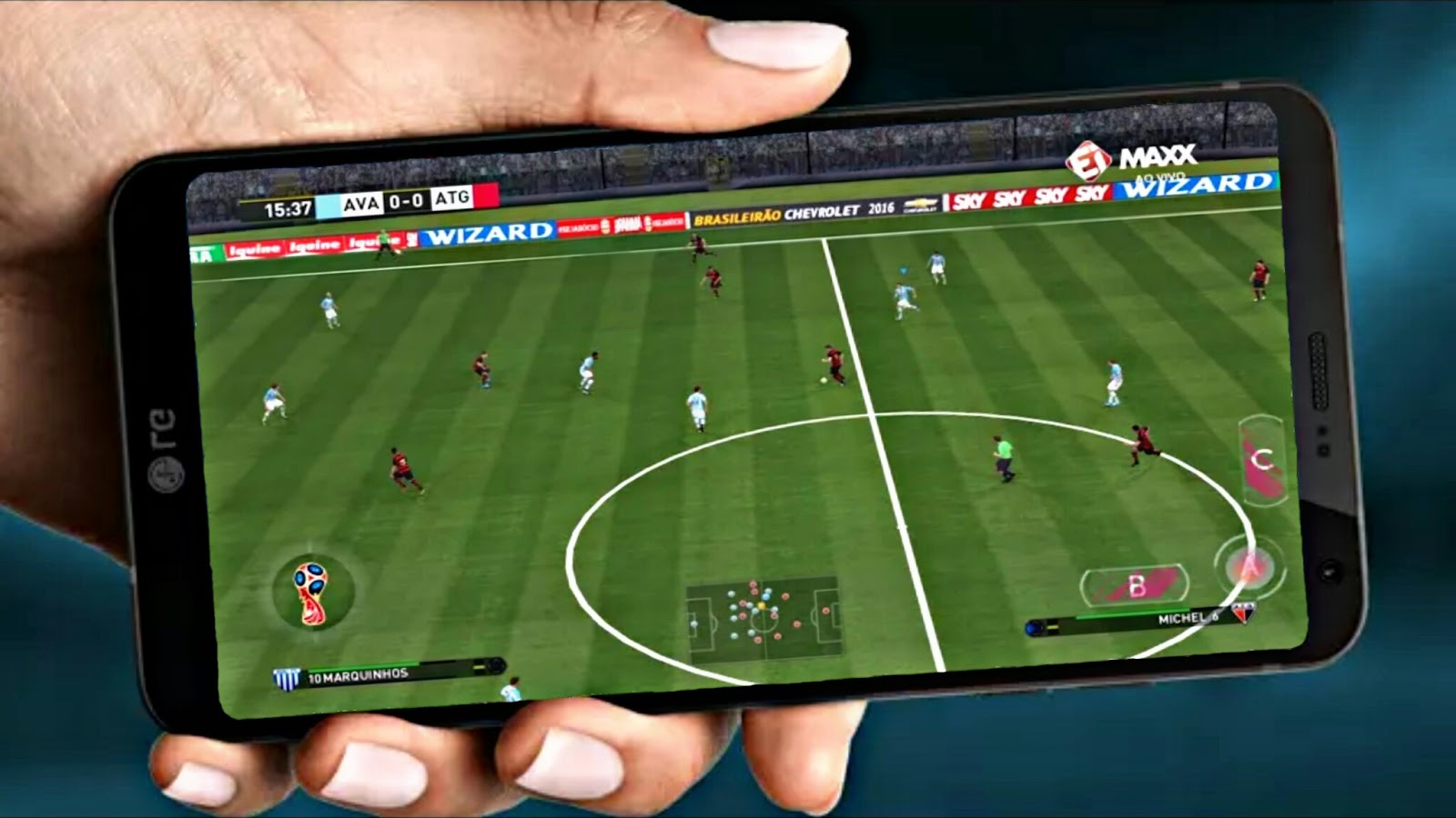 Download DLS 18 MOD FIFA 18 SCR Apk Data Obb