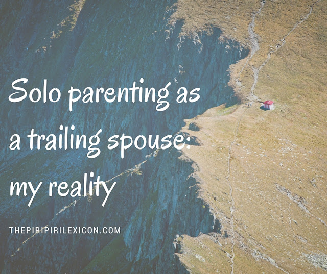 Solo parenting as a trailing spouse