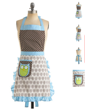 The Ultimate Fun Foodie-Friendly Gift List - Owl apron