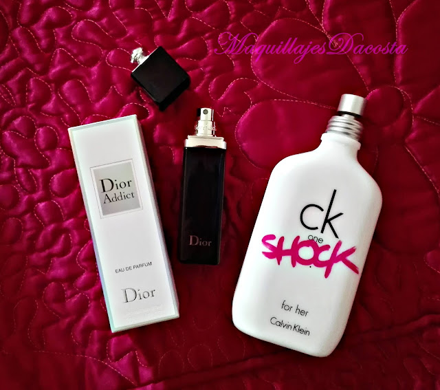 Dior Addict y CK One Shock