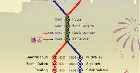 Malaysia places: Ktm Komuter Route Map – Rajah laluan KTM komuter Malaysia