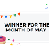 WeekendGoWhere's Winner for the Month of May!