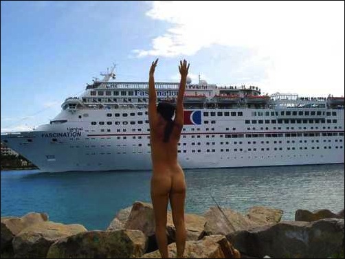 Sexy Girls Nude Cruise Ship Fred Oslen Line