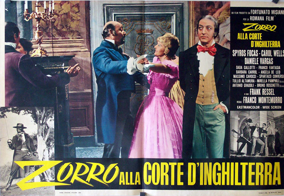 Films en caja tonta ZORRO EN LA CORTE INGLESA (DE INGLATERRA), EL (Zorro alla corte d
