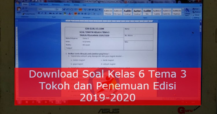 Soal Kelas 6 Tema 3 Tokoh Dan Penemuan Edisi 2019 2020 Info Pendidikan Terbaru Soal Kelas 6 Tema 3 Tokoh Dan Penemuan Edisi 2019 2020 Info Pendidikan Terbaru