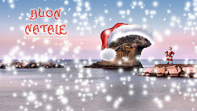 Babbo Natale a Ischia, Natale a Ischia, Il Fungo di Lacco Ameno, Merry Christmas from Ischia, Santa Claus Ischia, Foto Ischia,