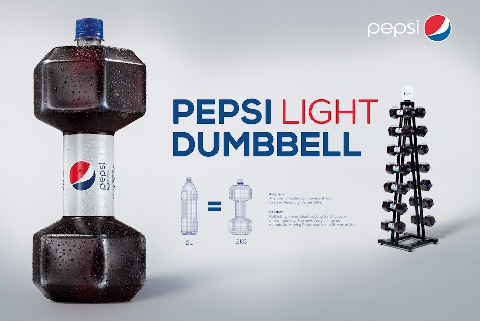 Pepsi Light Dumbbell
