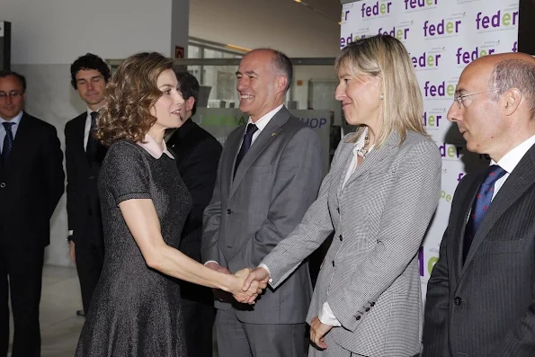 Queen Letizia of Spain attends a congress on rare diseases  in Bilbao, Spain