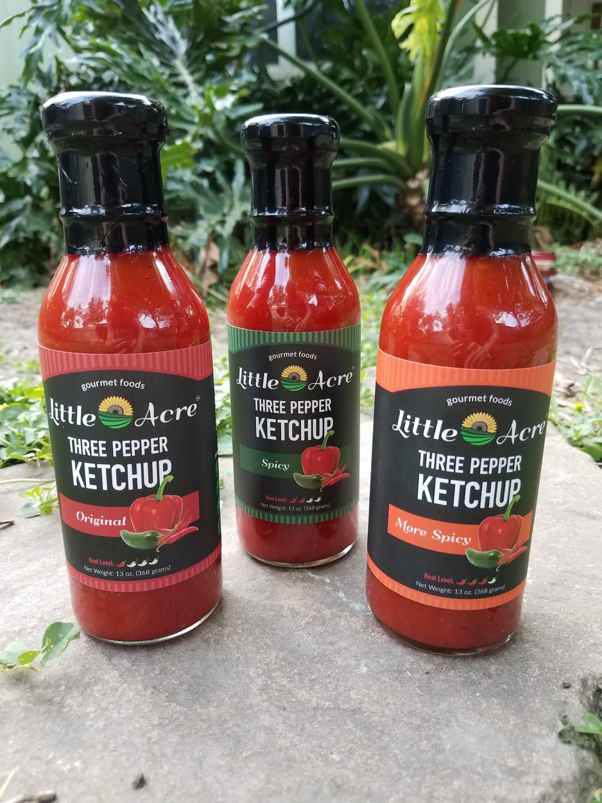 The ABCD Diaries Three Pepper Ketchup from Little Acre Gourmet! spon