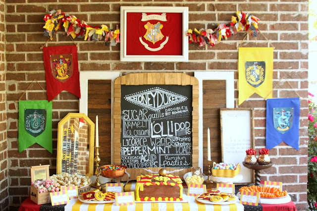 Stacks and Flats and All the Pretty Things: Harry Potter Party FREE  Printables and Source List!!
