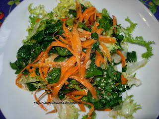 insalata riccia e spinaci 