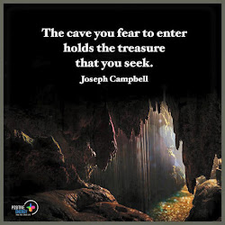campbell joseph quotes cave fear enter treasure seek holds quote 101quotesabout