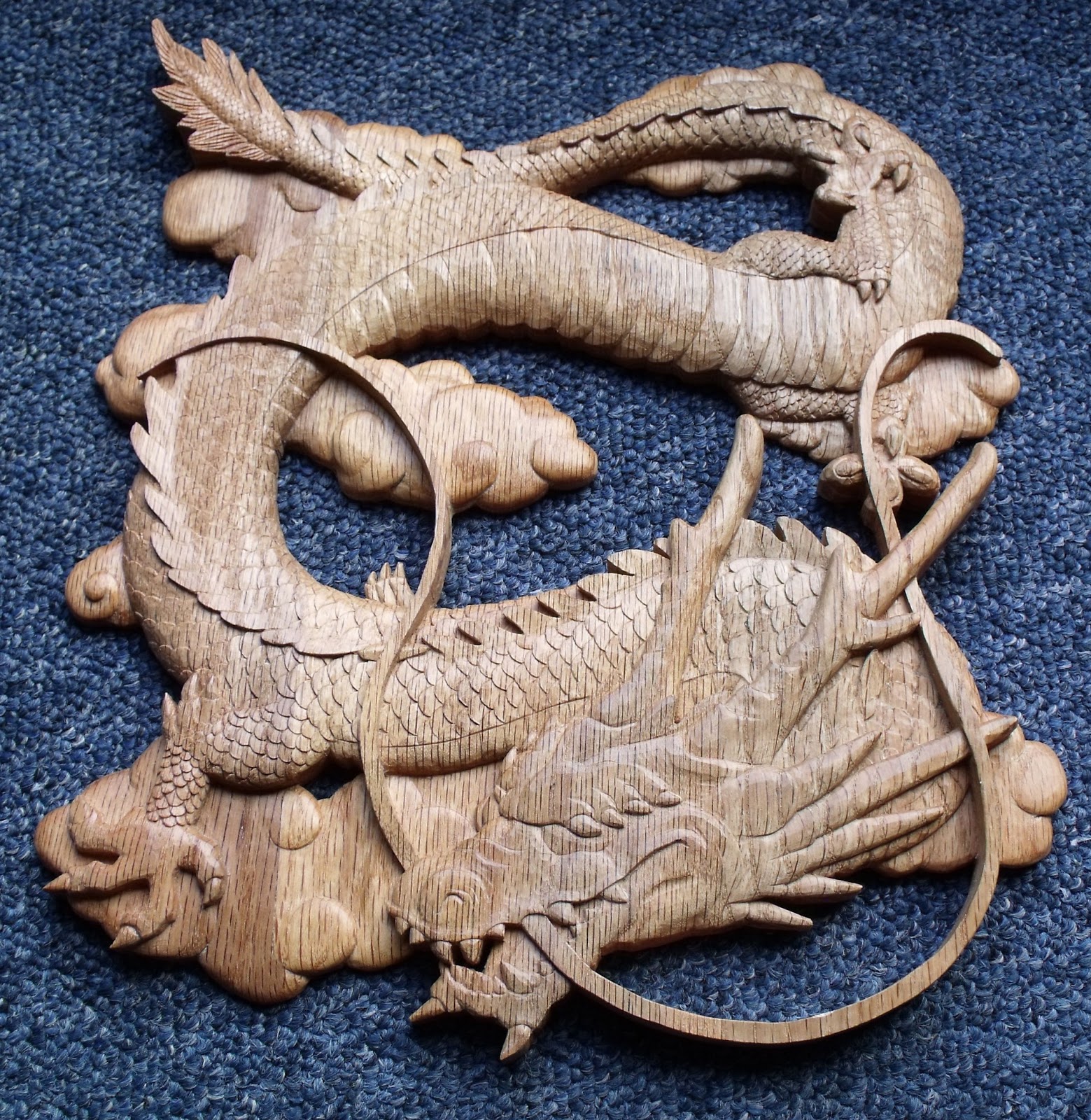 Duanes Carvings Dragons