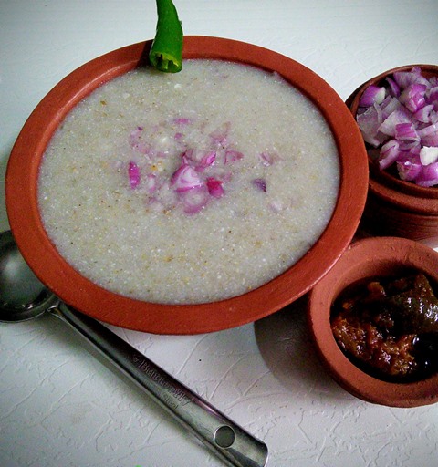Kambu Koozh | Pearl Millet Porridge