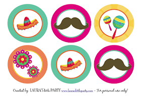 LAURA'S little PARTY: Kid-friendly Fiesta + FREE printables!