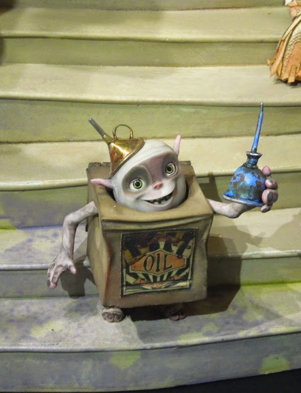 Rare Universal Picture The Boxtrolls Movie Promo Oil Can Figure Promotional 3"