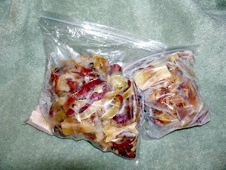 How to make mixed fruit jelly from fruit scraps. From Oak Hill Homestead