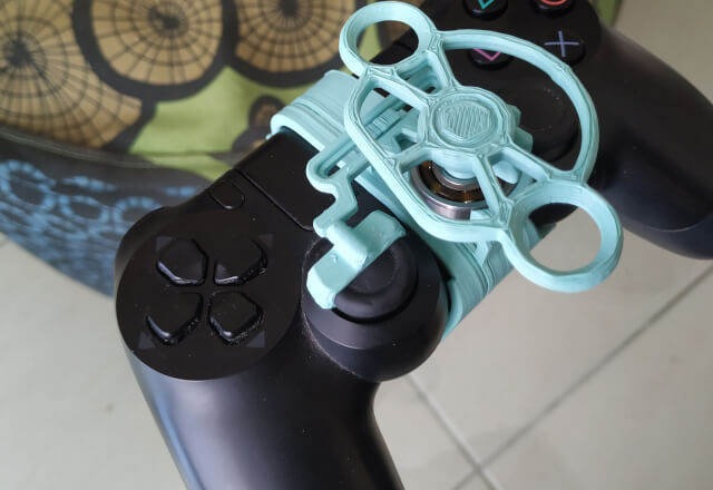 3D Printed PS4 Controller Wheel